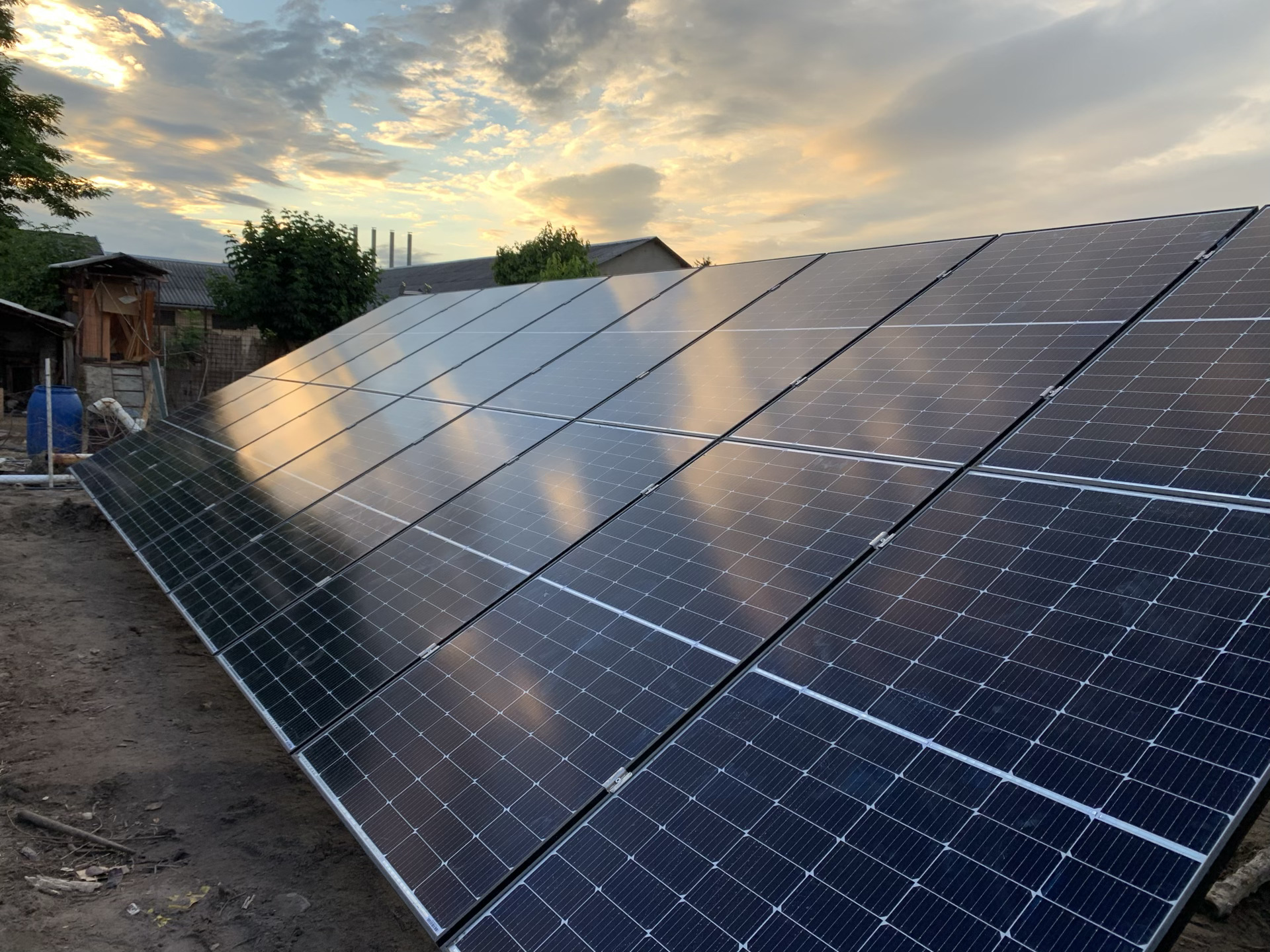 Napelem teleptés referenciánk